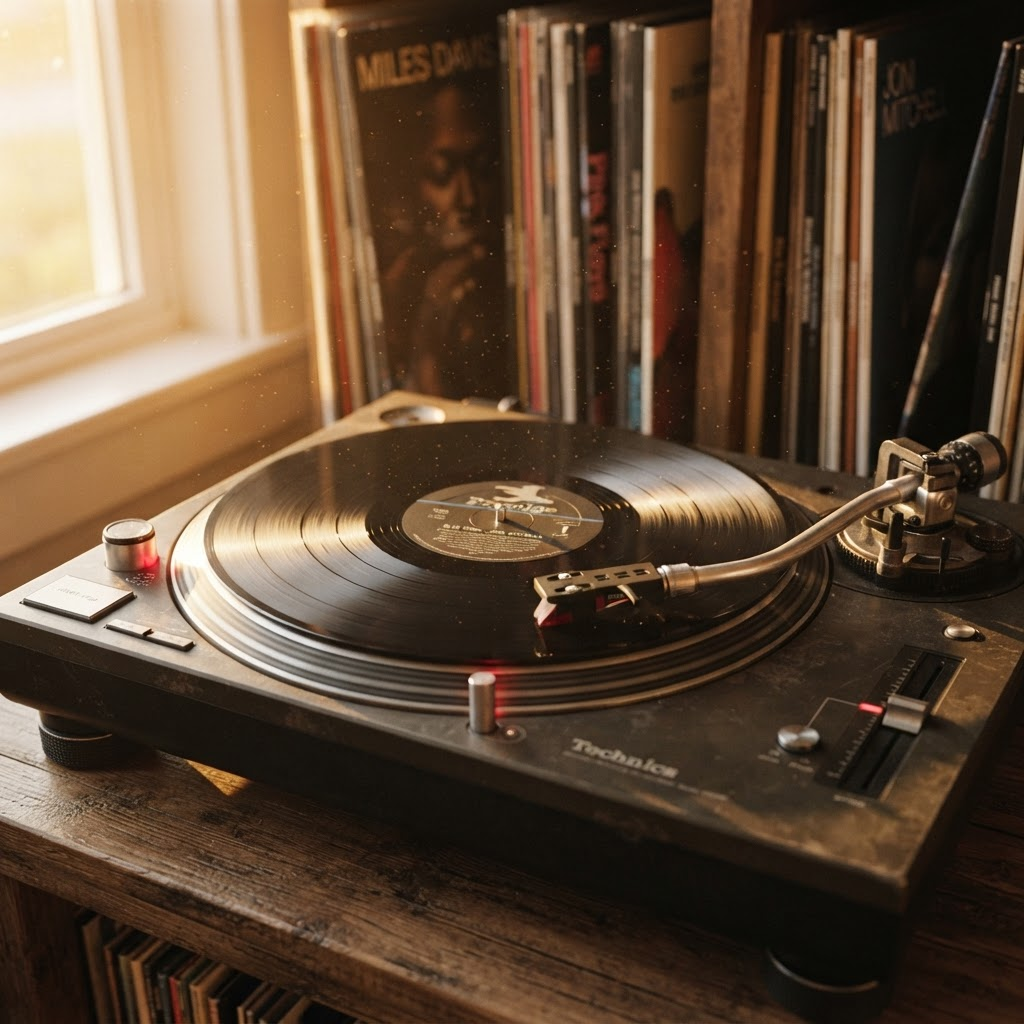 Records exist so that someone has to get up and choose the next one.